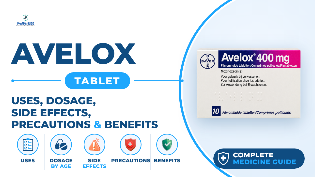 Avelox Tablet: Uses, Dosage, Side Effects, Precautions and Alternates