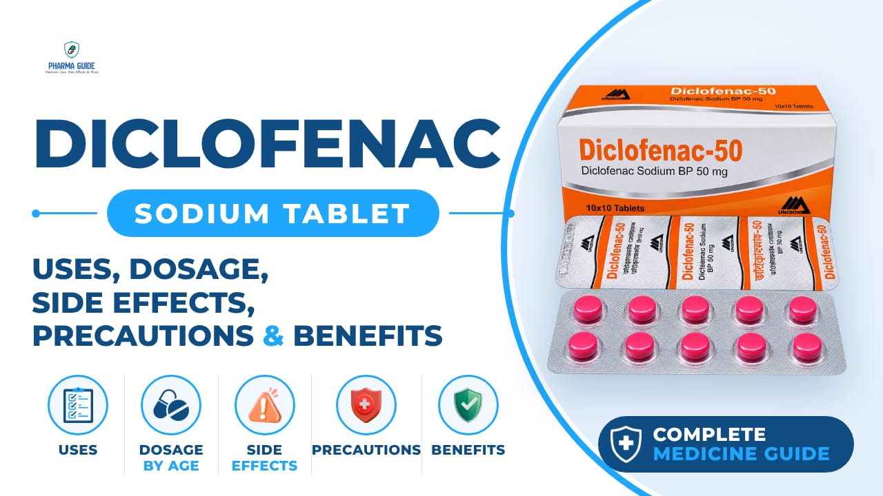 Diclofenac Sodium Tablet: Uses, Dosage, Side Effects, Precautions and Alternates