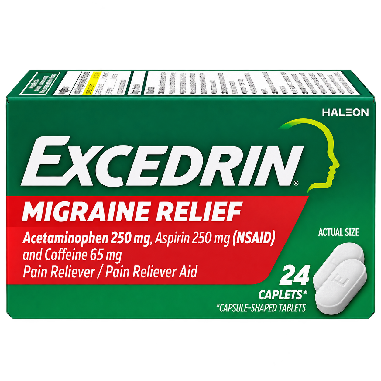 Excedrin Tablet: Uses, Dosage, Side Effects, Precautions and Alternates product