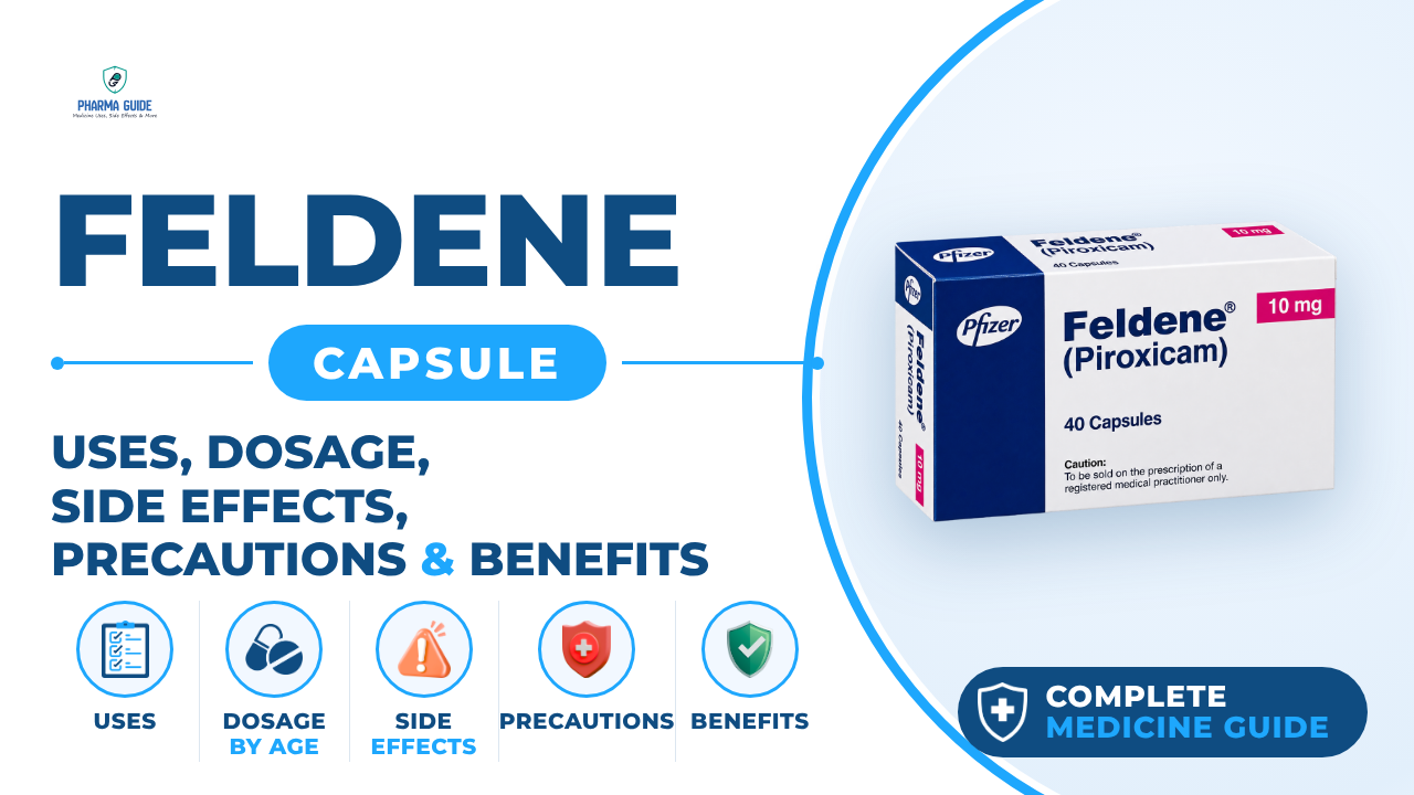 Feldene Capsule: Uses, Dosage, Side Effects, Precautions and Alternates