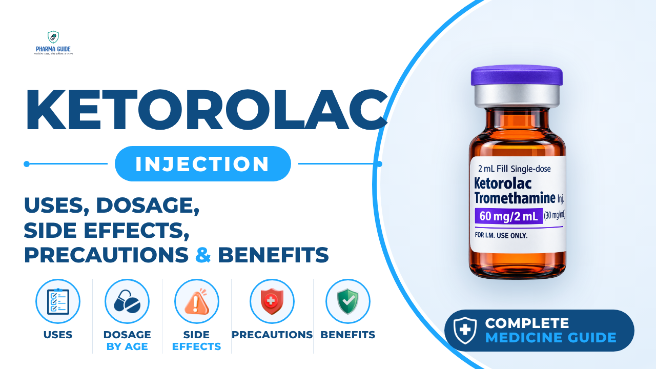 Ketorolac Injection: Uses, Dosage, Side Effects, Precautions and Alternates