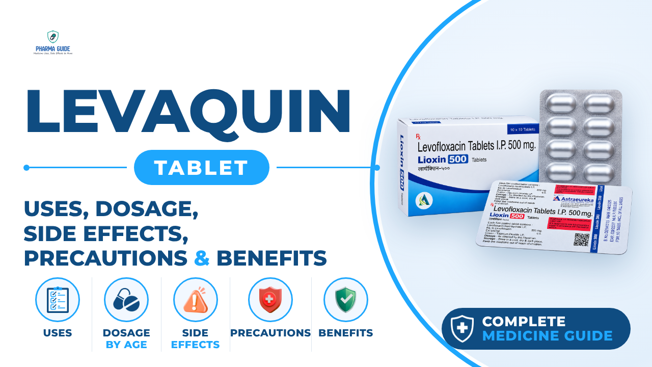 Levaquin Tablet: Uses, Dosage, Side Effects, Precautions and Alternates