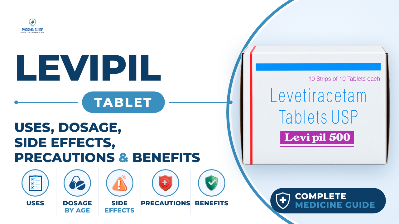 Levipil Tablet: Uses, Dosage, Side Effects, Precautions and Alternates