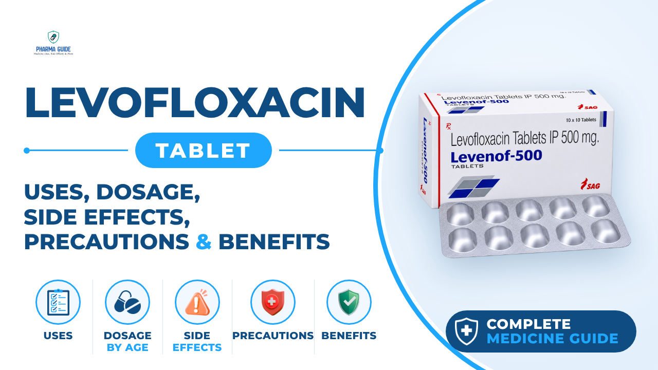 Levofloxacin Tablet: Uses, Dosage, Side Effects, Precautions and Alternates