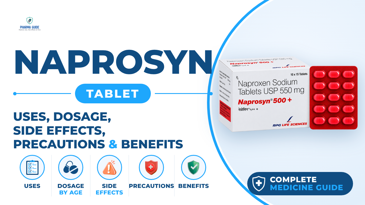 Naprosyn Tablet: Uses, Dosage, Side Effects, Precautions and Alternates
