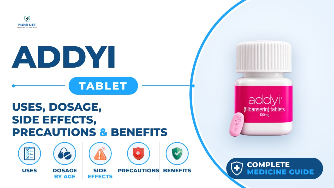 Addyi Tablet: Uses, Dosage, Side Effects, Precautions and Alternates