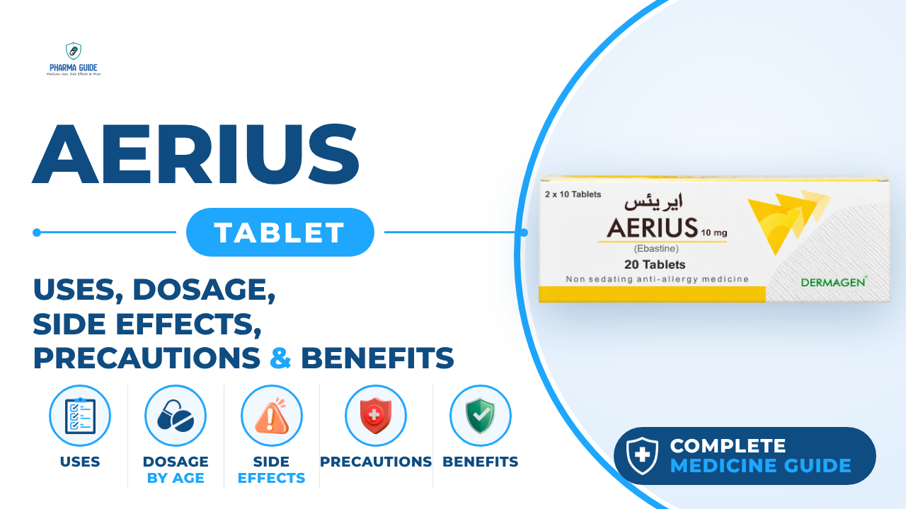Aerius Tablet: Uses, Dosage, Side Effects, Precautions and Alternates