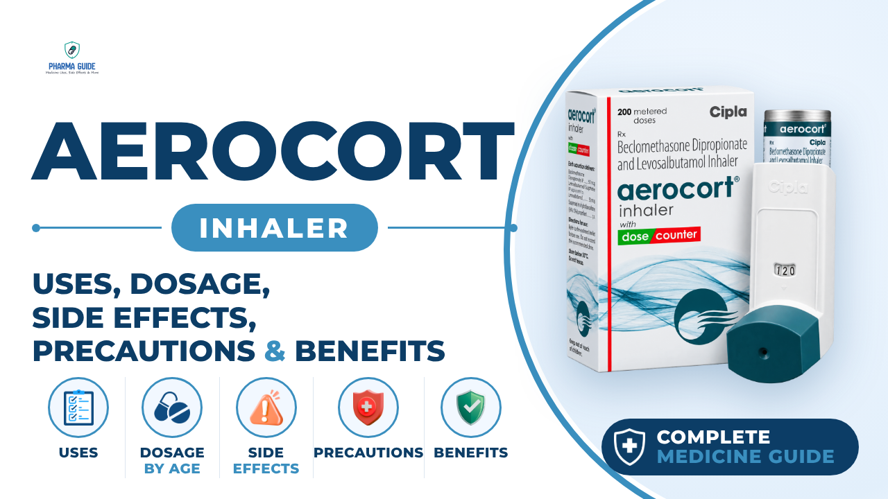 Aerocort Inhaler: Uses, Dosage, Side Effects, Precautions and Alternates