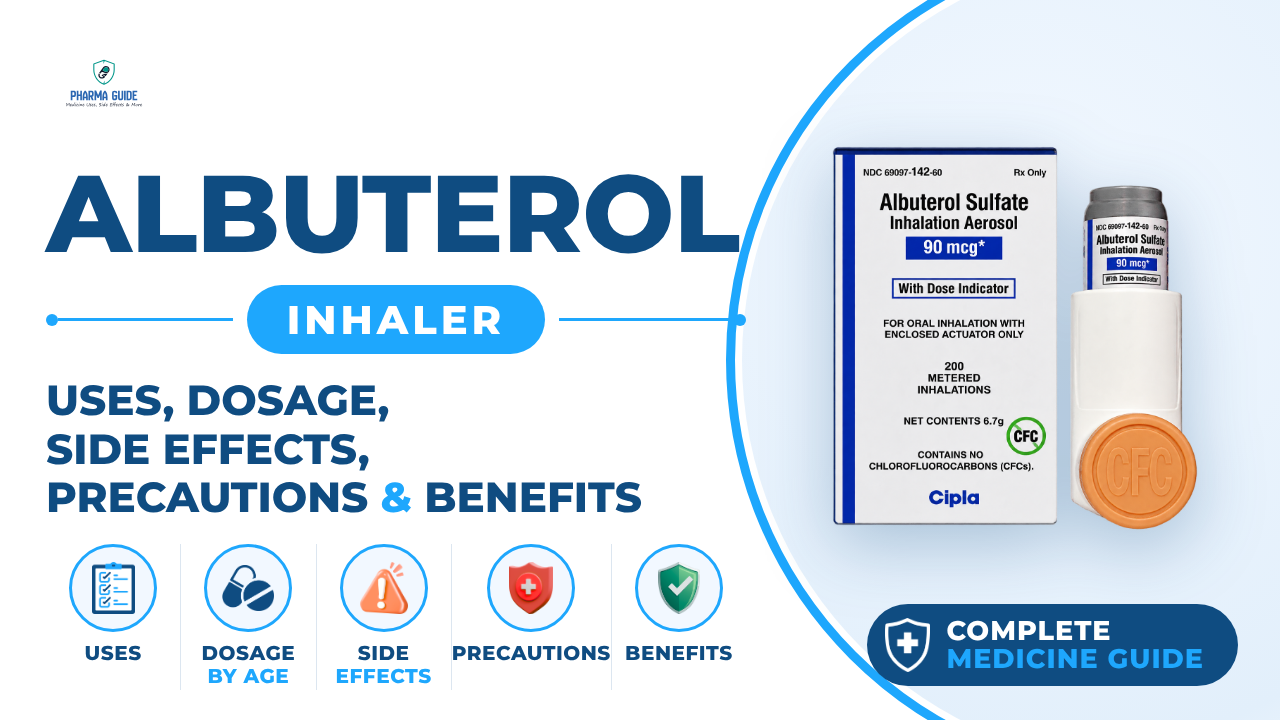 Albuterol Inhaler: Uses, Dosage, Side Effects, Precautions and Alternates