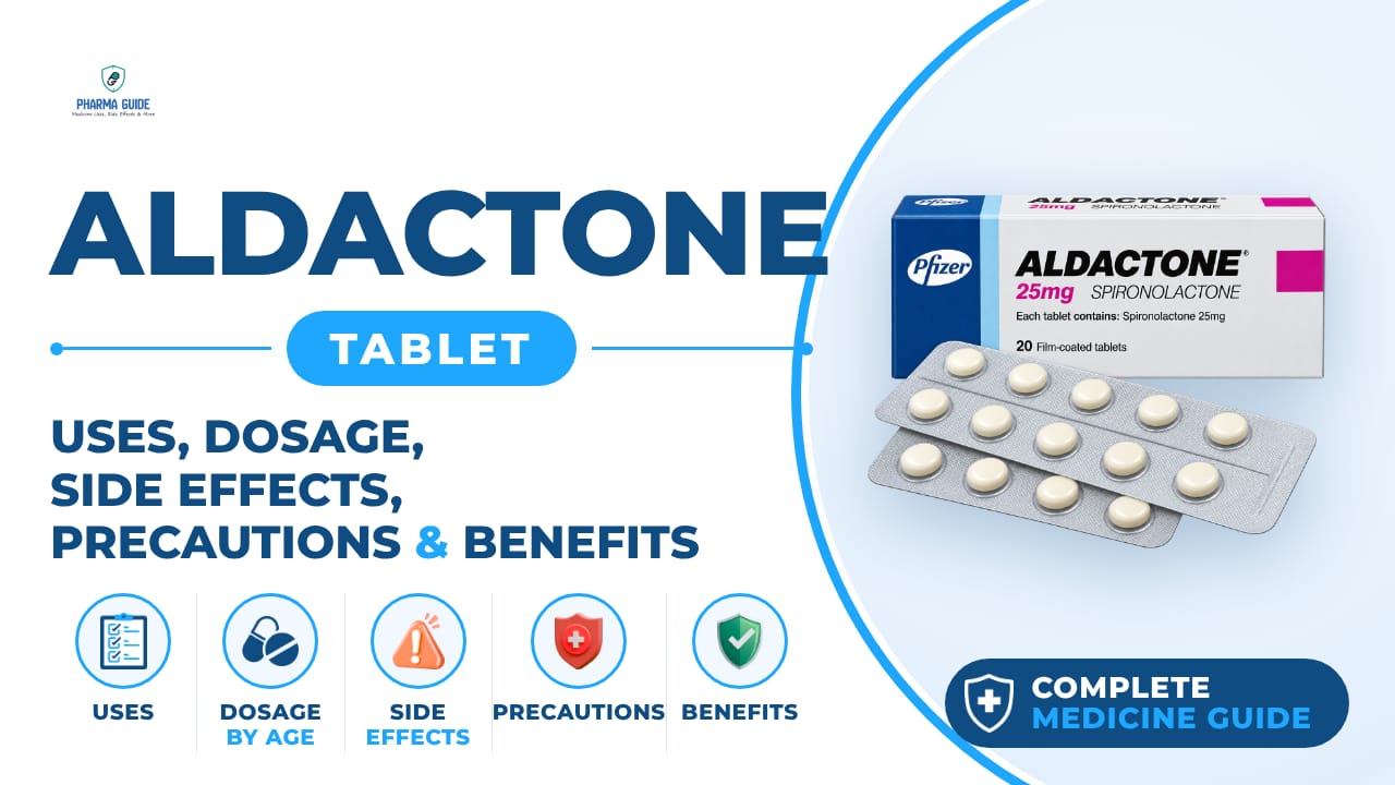 Aldactone Tablet: Uses, Dosage, Side Effects, Precautions and Alternates
