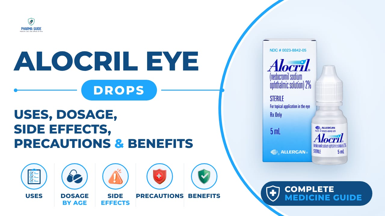 Alocril Eye Drops: Uses, Dosage, Side Effects, Precautions and Alternates