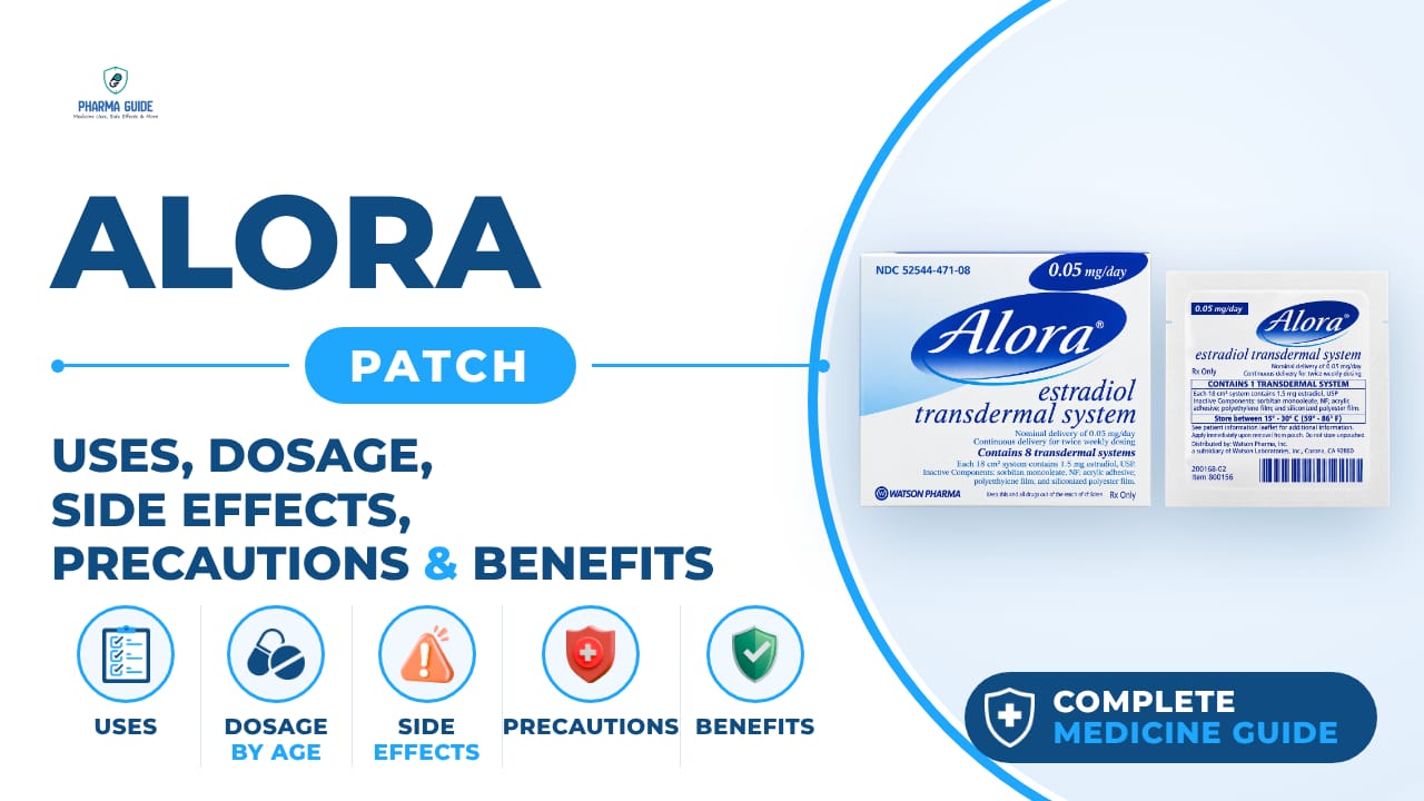 Alora Patch: Uses, Dosage, Side Effects, Precautions and Alternates