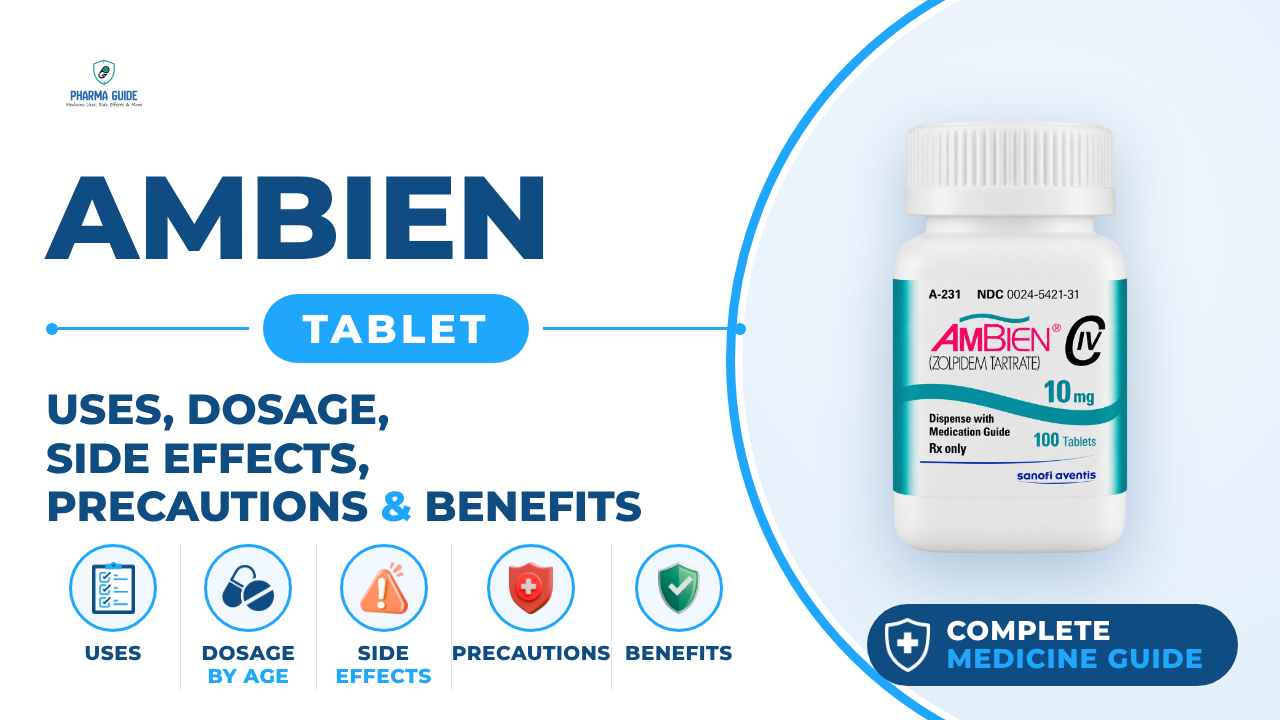 Ambien Tablet: Uses, Dosage, Side Effects, Precautions and Alternates