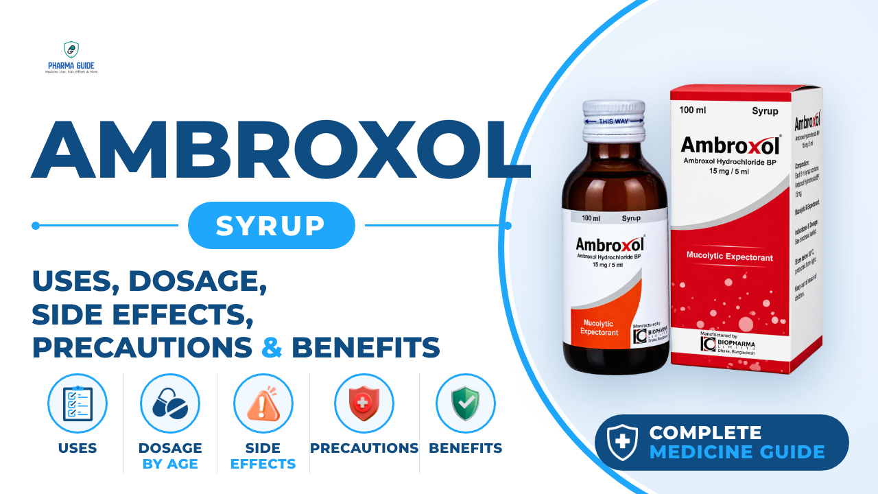 Ambroxol Syrup: Uses, Dosage, Side Effects, Precautions and Alternates