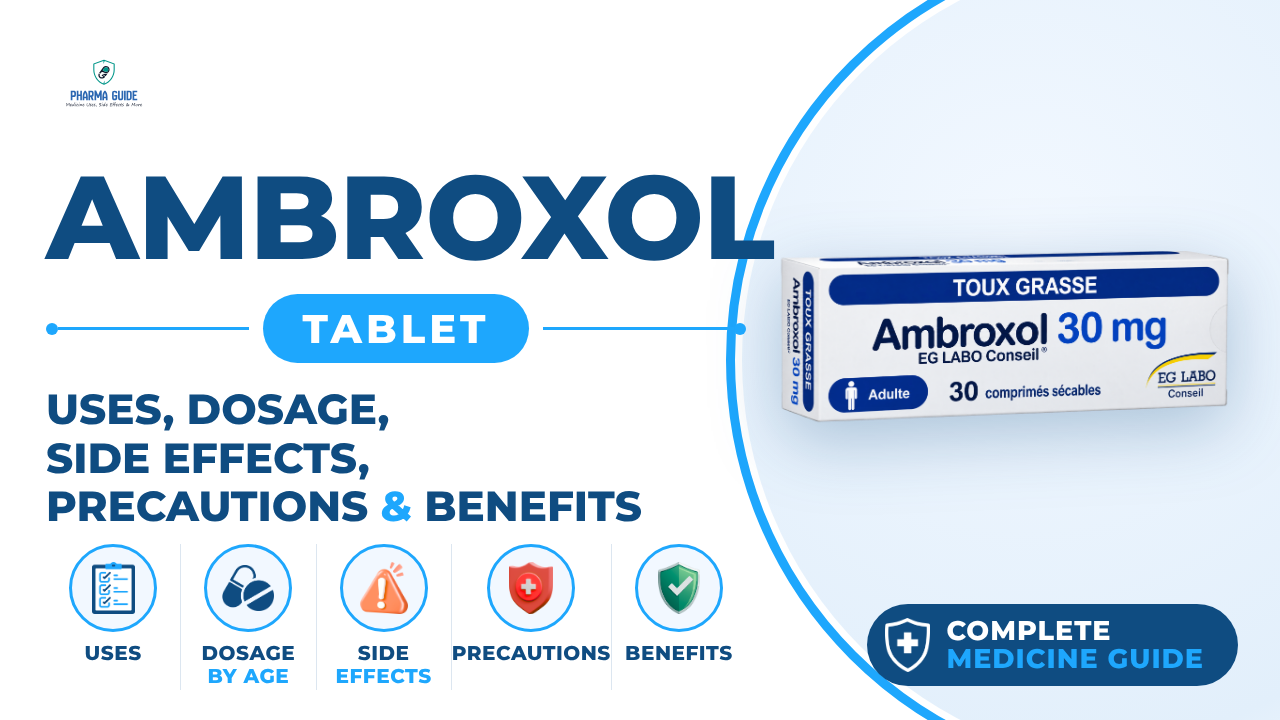 Ambroxol Tablet: Uses, Dosage, Side Effects, Precautions and Alternates