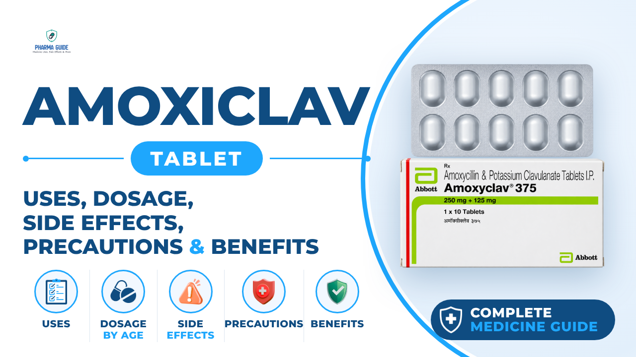 Amoxiclav Tablet: Uses, Dosage, Side Effects, Precautions and Alternates
