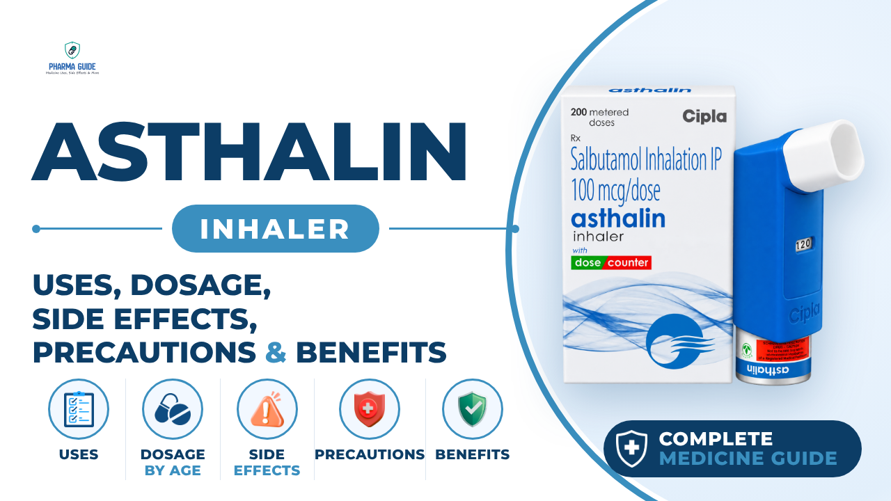 Asthalin Inhaler: Uses, Dosage, Side Effects, Precautions and Alternates