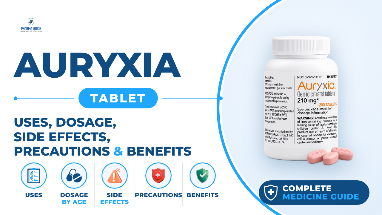 Auryxia Tablet: Uses, Dosage, Side Effects, Precautions and Alternates