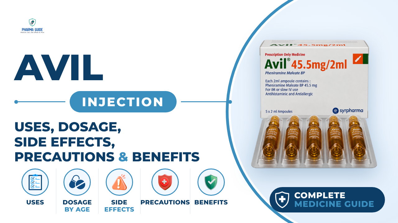 Avil Injection: Uses, Dosage, Side Effects, Precautions and Alternates