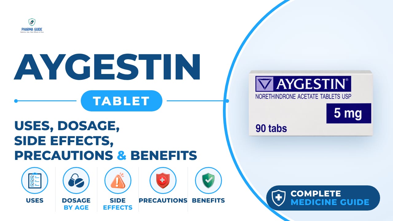 Aygestin Tablet: Uses, Dosage, Side Effects, Precautions and Alternates