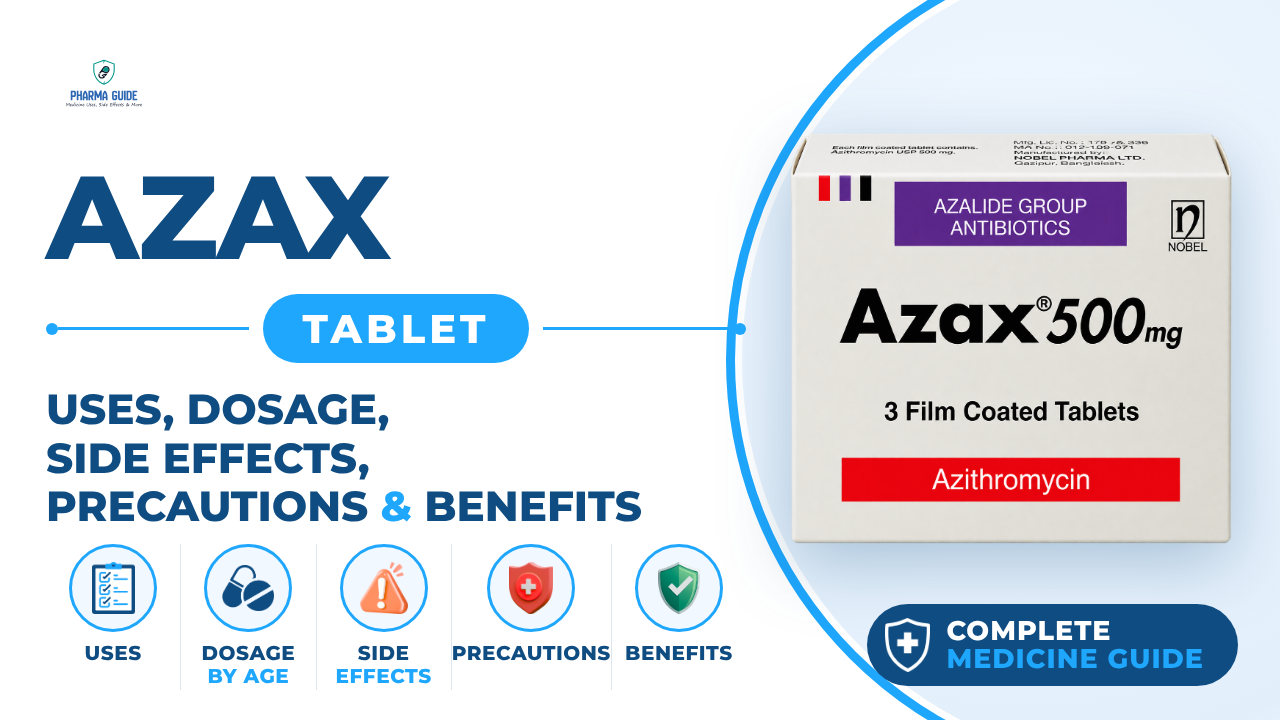 Azax Tablet: Uses, Dosage, Side Effects, Precautions and Alternates