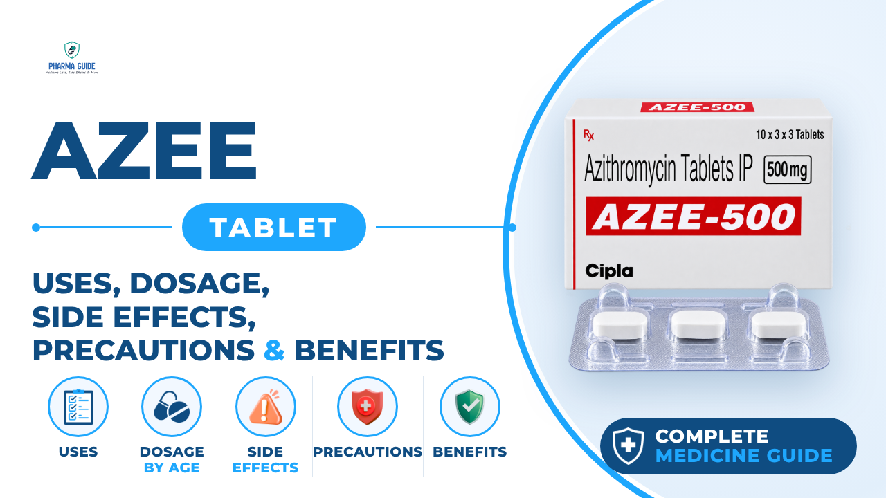 Azee Tablet: Uses, Dosage, Side Effects, Precautions and Alternates