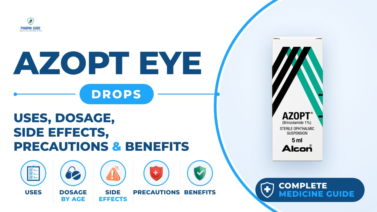 Azopt Eye Drops: Uses, Dosage, Side Effects, Precautions and Alternates