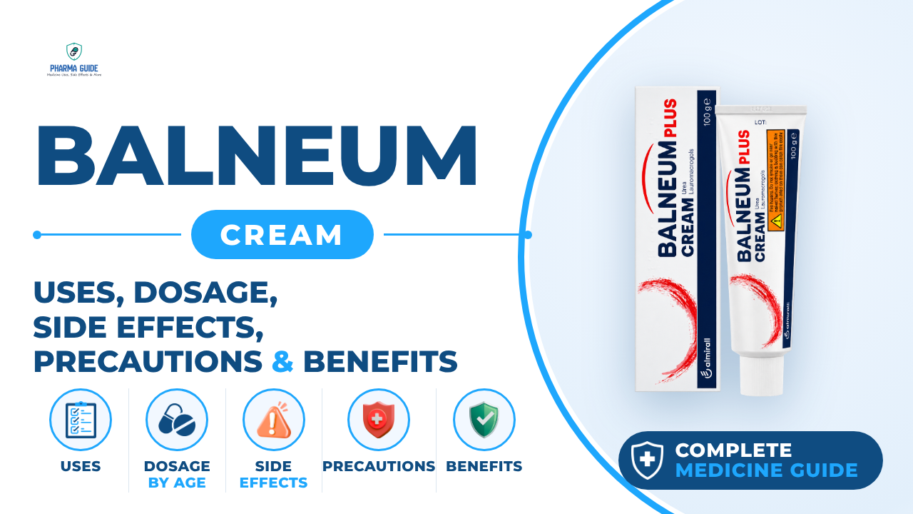Balneum Cream: Uses, Dosage, Side Effects, Precautions and Alternates