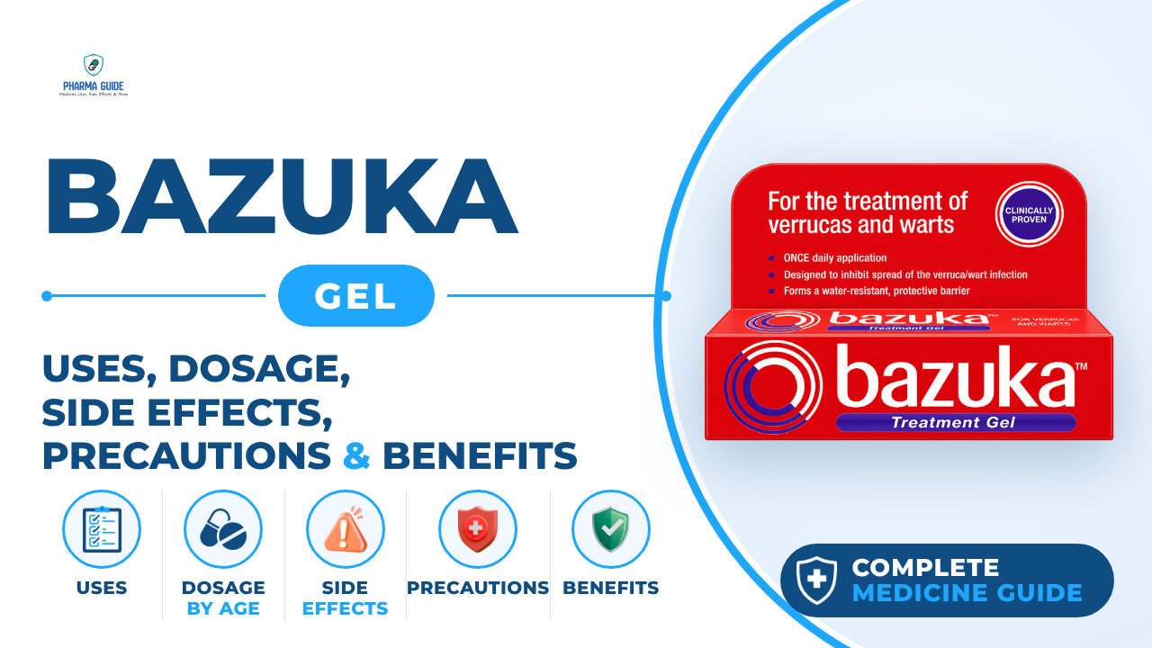 Bazuka Gel: Uses, Dosage, Side Effects, Precautions and Alternates