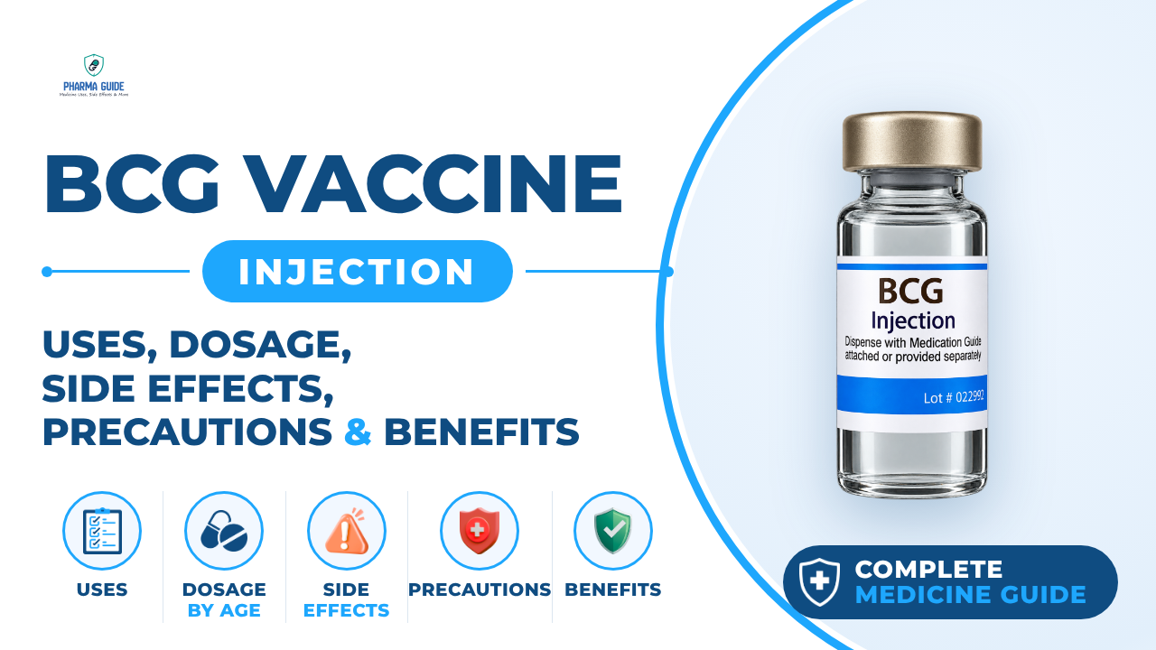 BCG Vaccine Injection: Uses, Dosage, Side Effects, Precautions and Alternates