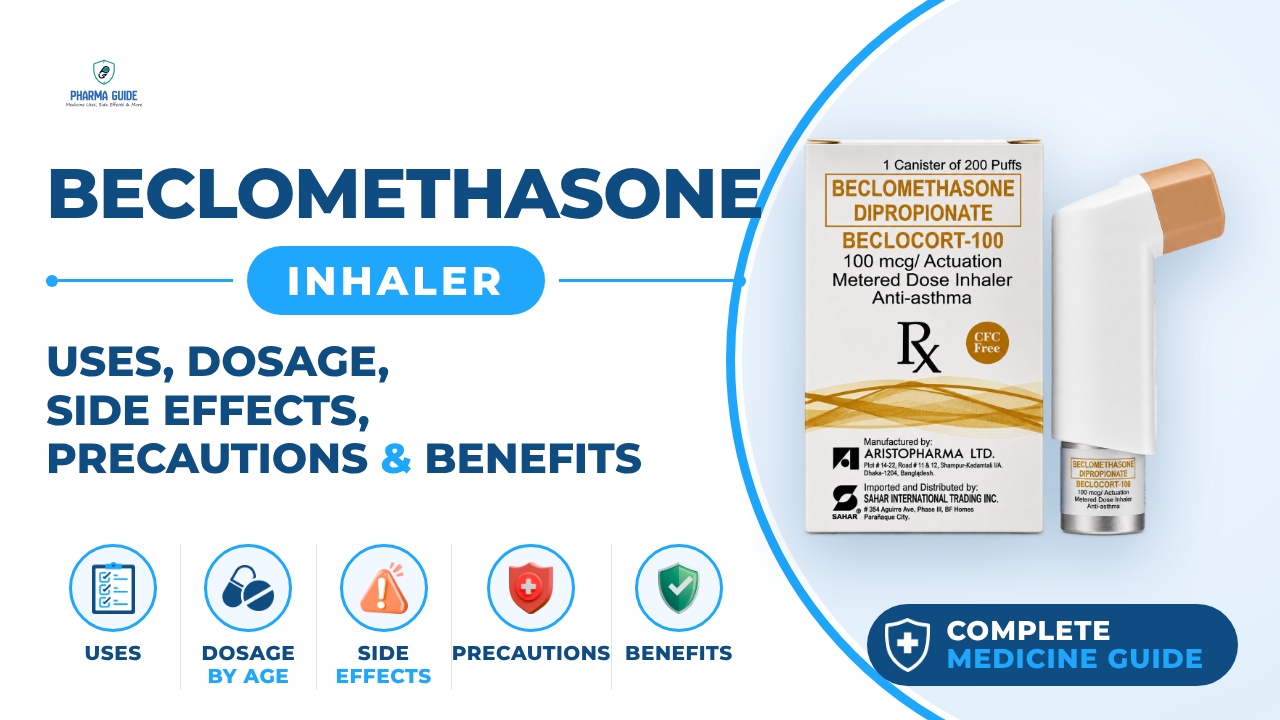 Beclomethasone Inhaler: Uses, Dosage, Side Effects, Precautions and Alternates
