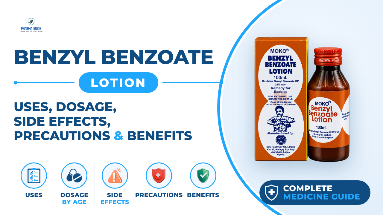 Benzyl Benzoate Lotion: Uses, Dosage, Side Effects, Precautions and Alternates