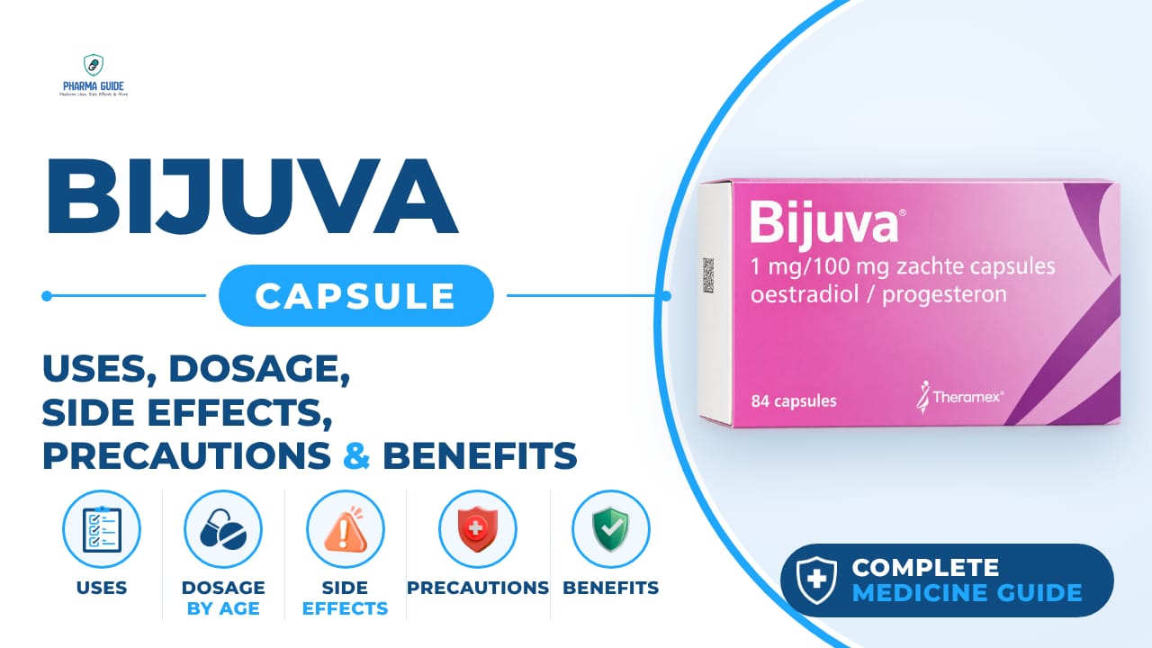 Bijuva Capsule: Uses, Dosage, Side Effects, Precautions and Alternates