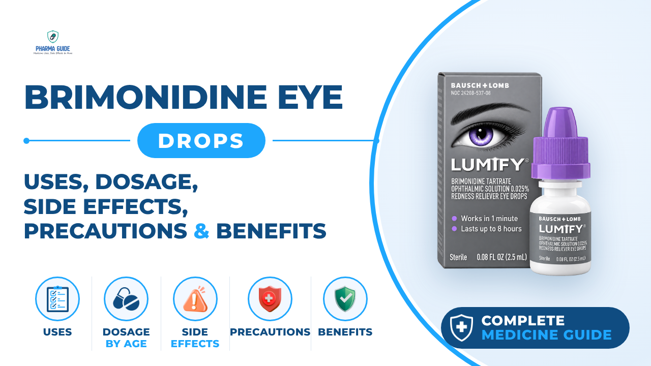 Brimonidine Eye Drops: Uses, Dosage, Side Effects, Precautions and Alternates