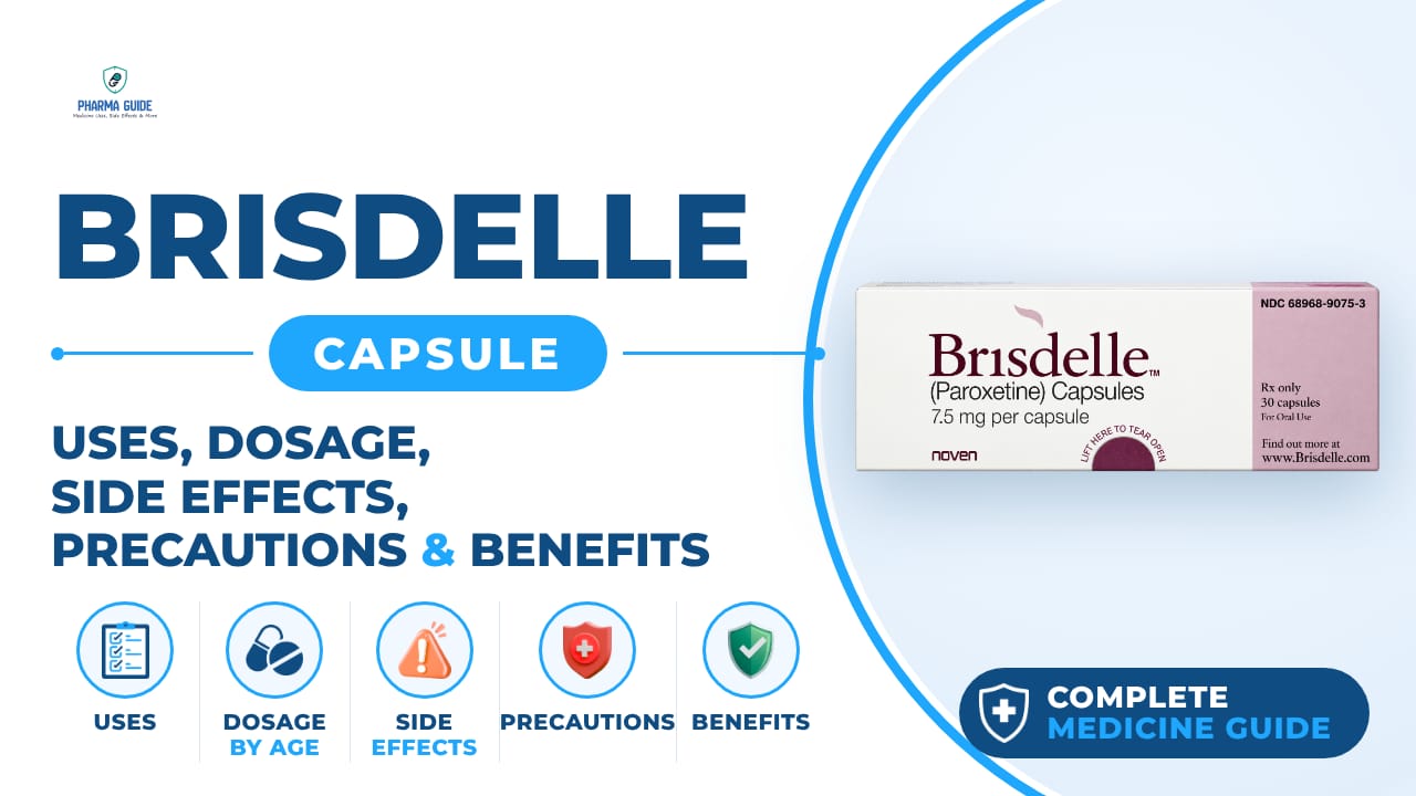 Brisdelle Capsule: Uses, Dosage, Side Effects, Precautions and Alternates