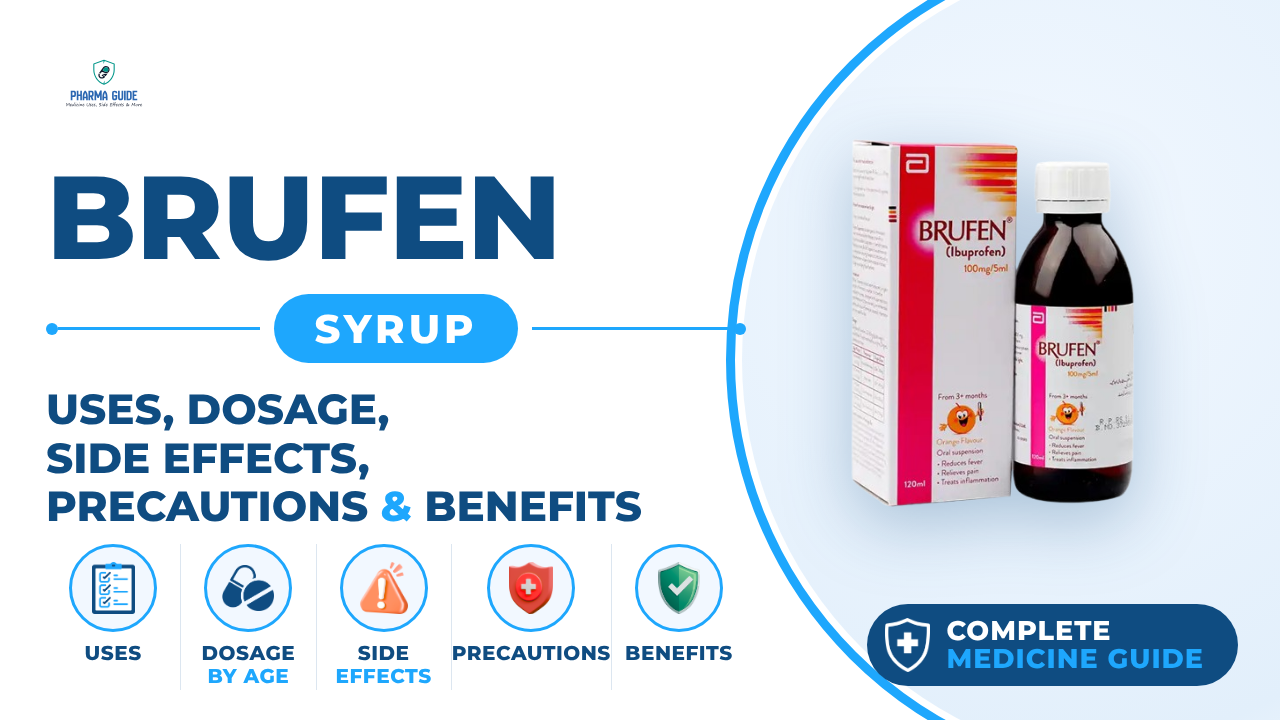 Brufen Syrup: Uses, Dosage, Side Effects, Precautions and Alternates