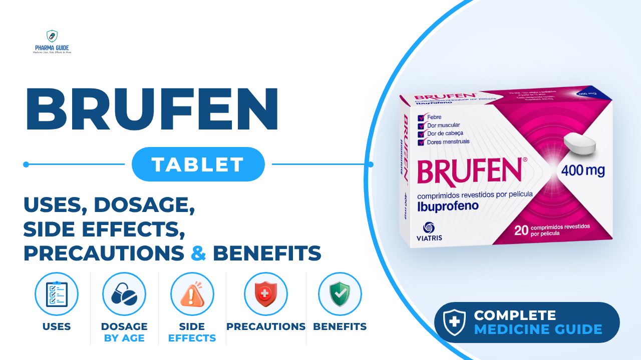 Brufen Tablet: Uses, Dosage, Side Effects, Precautions and Alternates