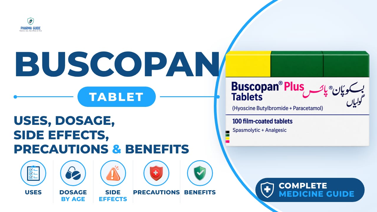 Buscopan Tablet: Uses, Dosage, Side Effects, Precautions and Alternates