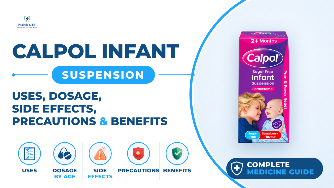 Calpol Infant Suspension: Uses, Dosage, Side Effects, Precautions and Alternates