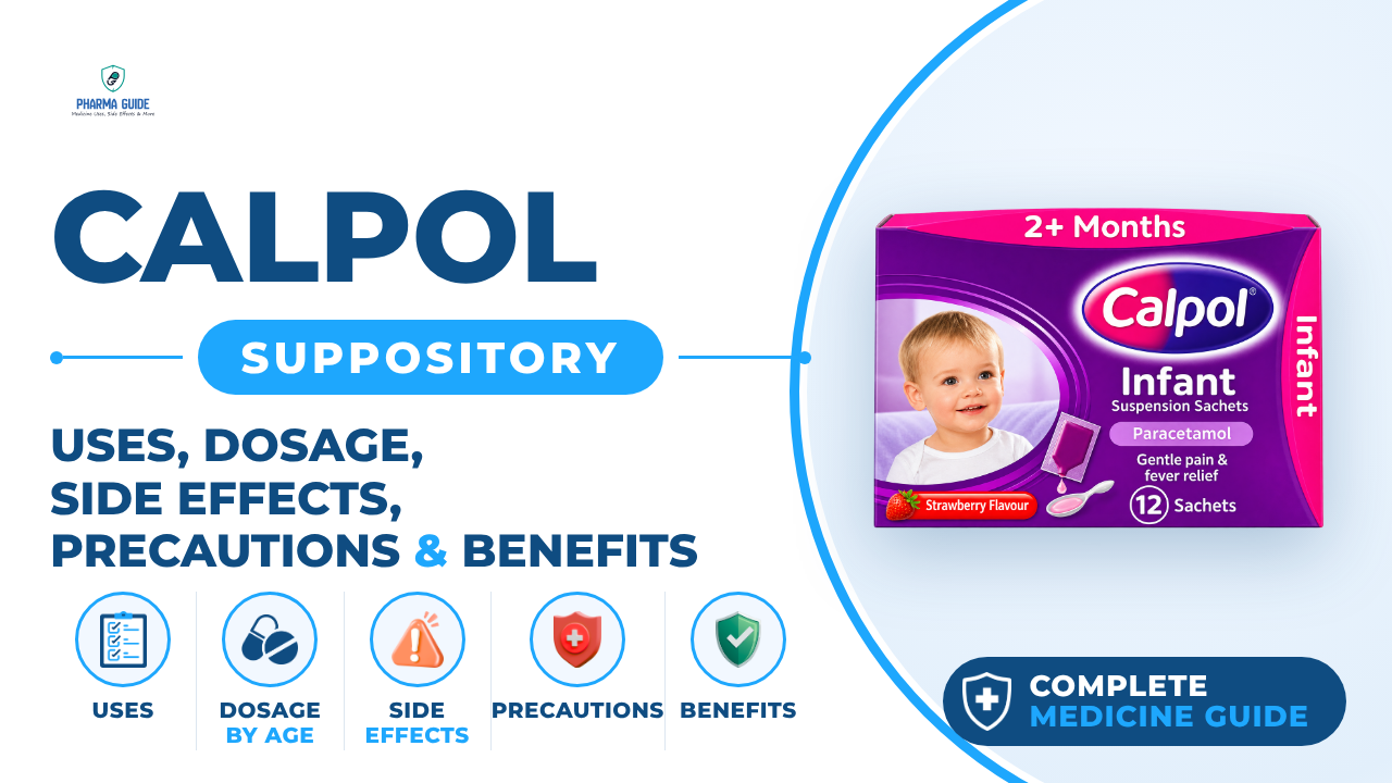 Calpol Suppository: Uses, Dosage, Side Effects, Precautions and Alternates