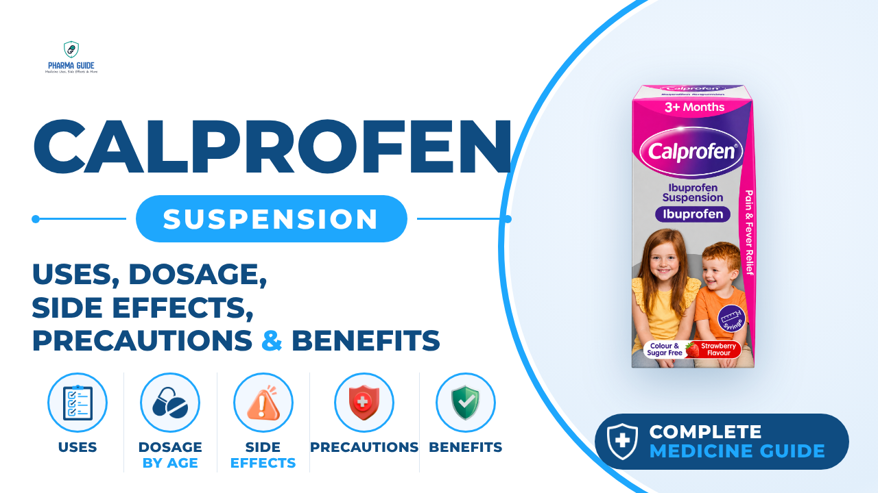 Calprofen Suspension: Uses, Dosage, Side Effects, Precautions and Alternates