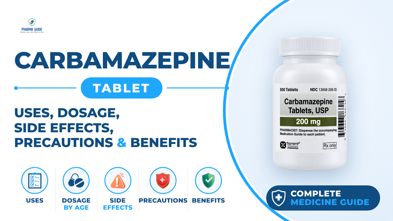 Carbamazepine Tablet: Uses, Dosage, Side Effects, Precautions and Alternates