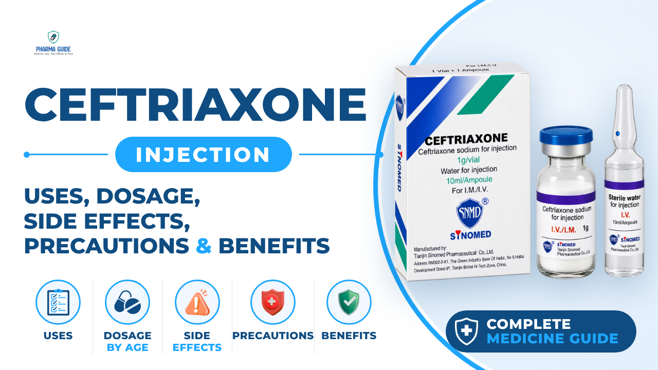 Ceftriaxone Injection: Uses, Dosage, Side Effects, Precautions and Alternates