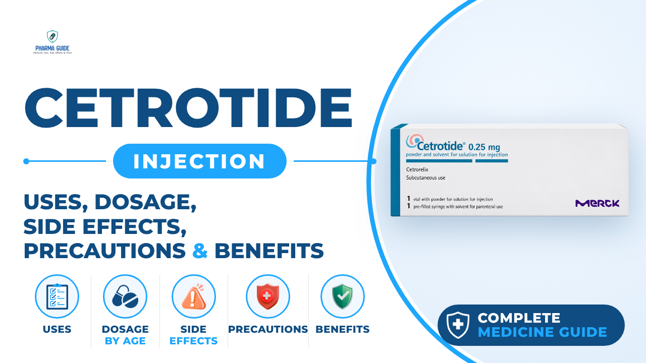 Cetrotide Injection: Uses, Dosage, Side Effects, Precautions and Alternates