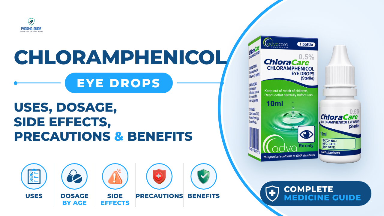 Chloramphenicol Eye Drops: Uses, Dosage, Side Effects, Precautions and Alternates