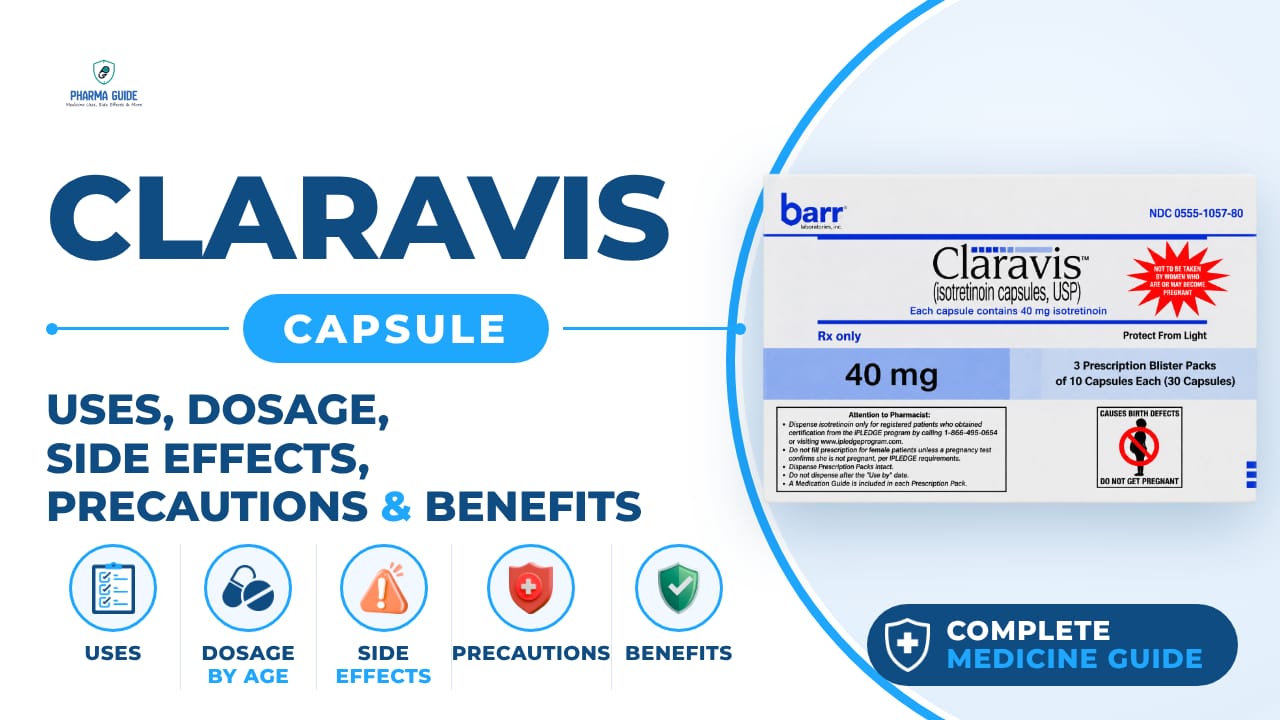 Claravis Capsule: Uses, Dosage, Side Effects, Precautions and Alternates