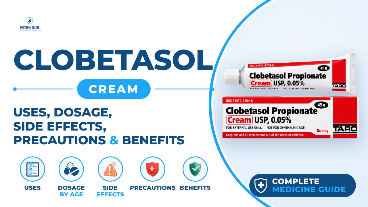 Clobetasol Cream: Uses, Dosage, Side Effects, Precautions and Alternates