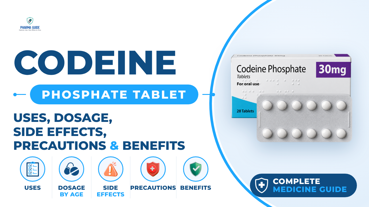 Codeine Phosphate Tablet: Uses, Dosage, Side Effects, Precautions and Alternates
