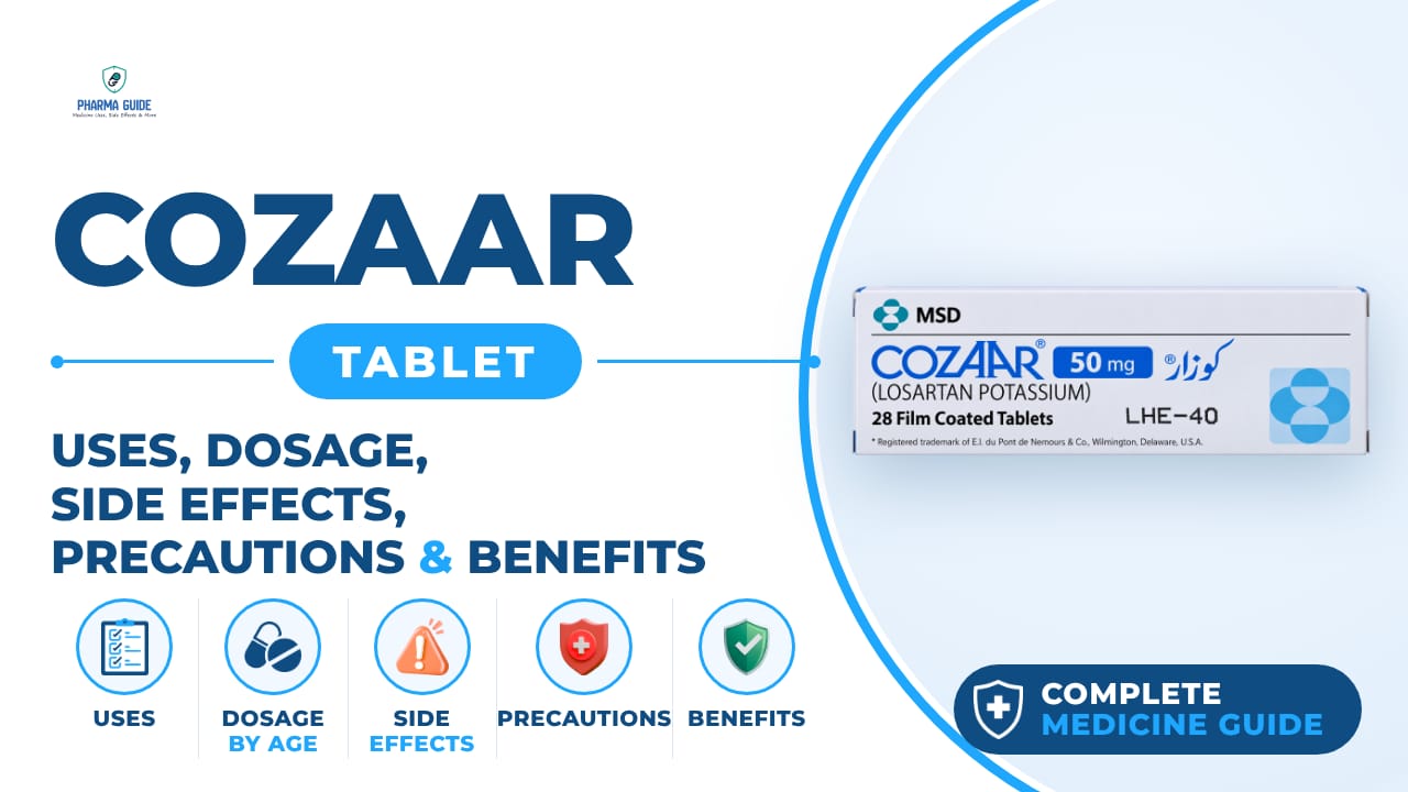 Cozaar Tablet: Uses, Dosage, Side Effects, Precautions and Alternates