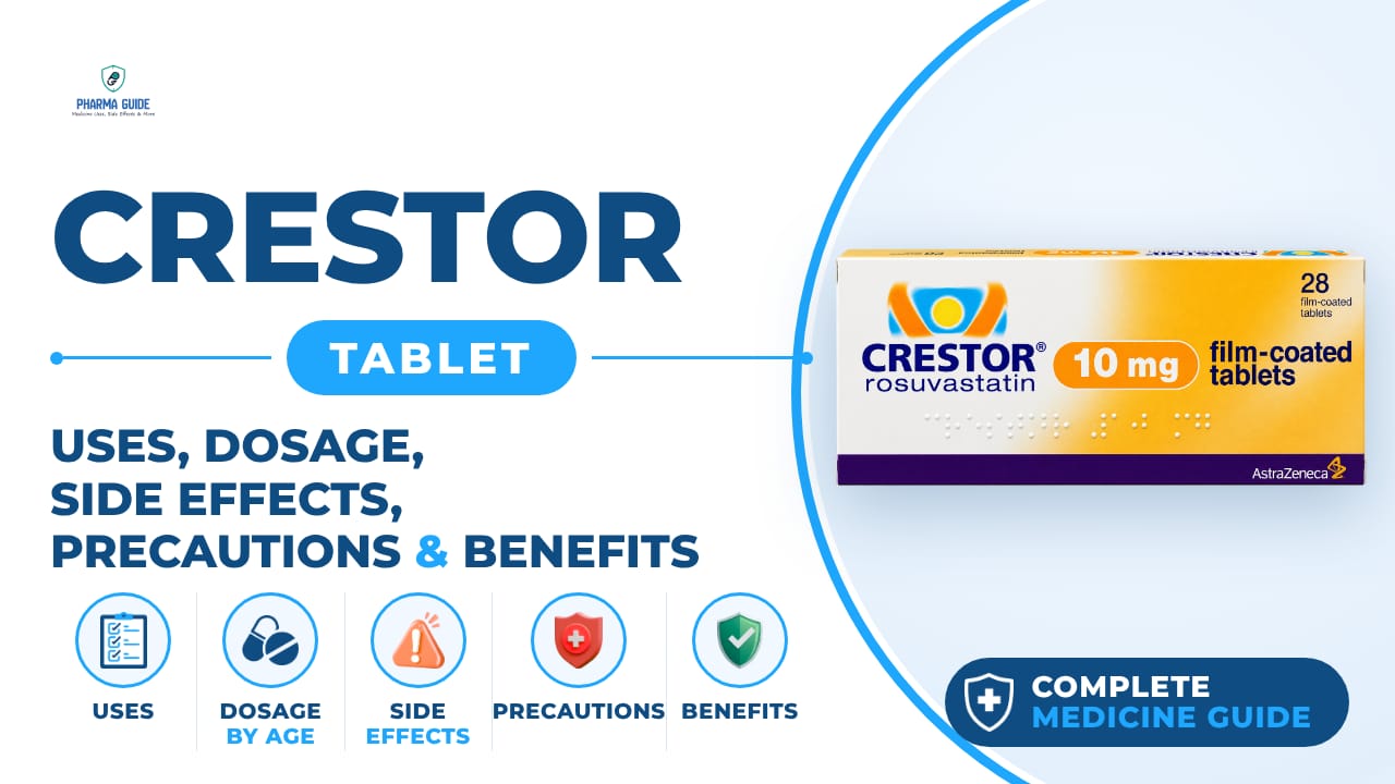 Crestor Tablet: Uses, Dosage, Side Effects, Precautions and Alternates